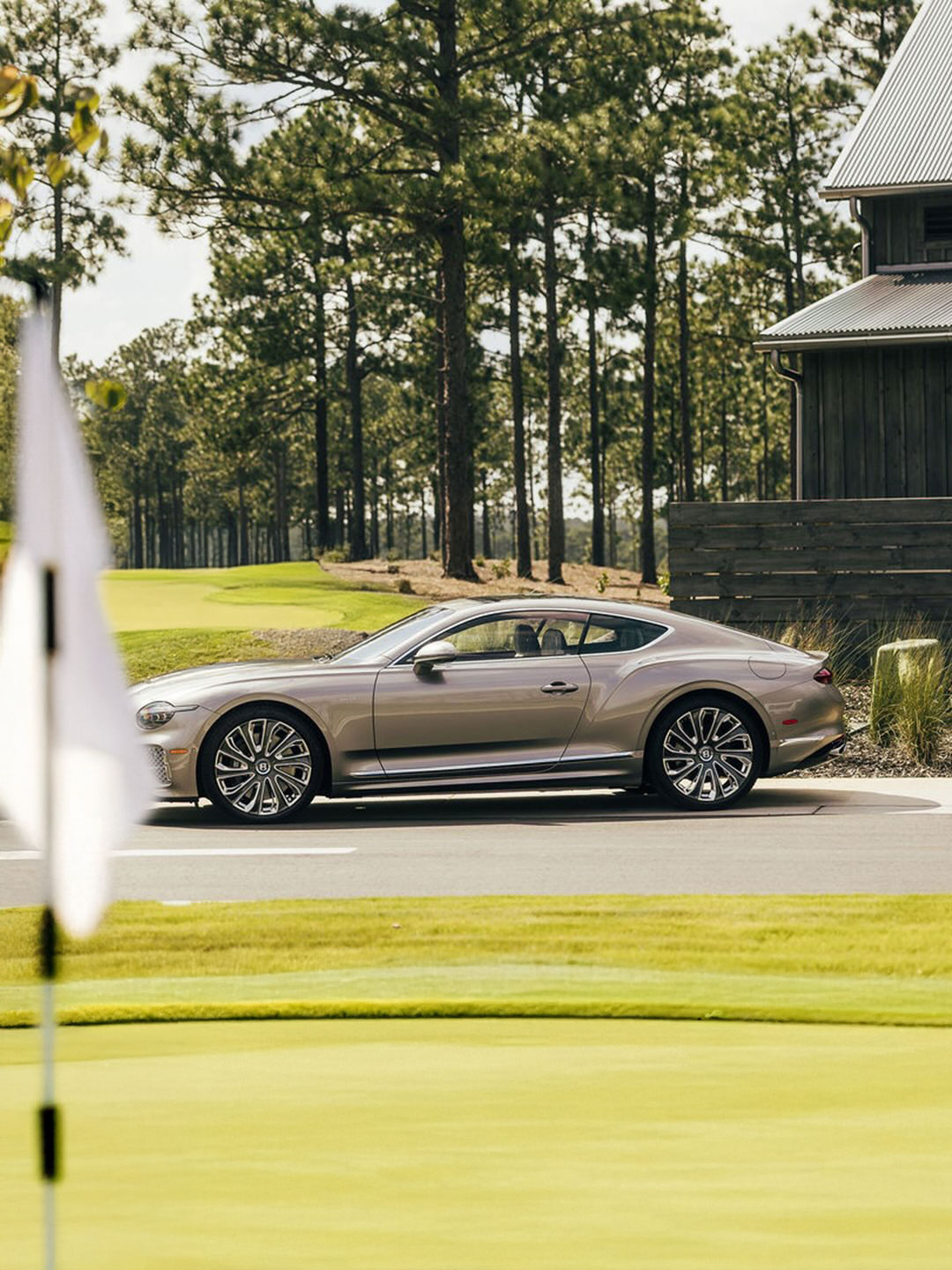 Bentley at a private golf club — Financial Times feature